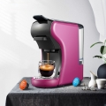 Linuode Kaffeemaschine 19 Bar 3 in1 Espresso mit mehreren Kapseln, Cafetera, DolceMilK & Nexpresso Capsule & Ground & Kcup Pod k