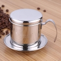 Kaffee Drip Filter, Edelstahl Vietnamesisch Kaffeemaschine Topf Kaffee Drip Filter, 1 Tasse Kaffee Drip Pot Brewer - Tragbar POU