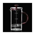 French Press Kaffeemaschine 27oz Edelstahl Hitzebestaendiges Borosilikatglas Kaffeekolben Klassisches French Press Kaffee- und T