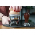 Behandelt Kaffee Tamper Edelstahl Basis Espresso Maschine Maker Holzgriff für Espresso, Kaffee Farbe 58,35 mm Style2