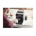 Philips 2200 Serie EP2220/10 Kaffeevollautomat, 2 Kaffeespezialitten, Schwarz/Schwarz-gebrstet