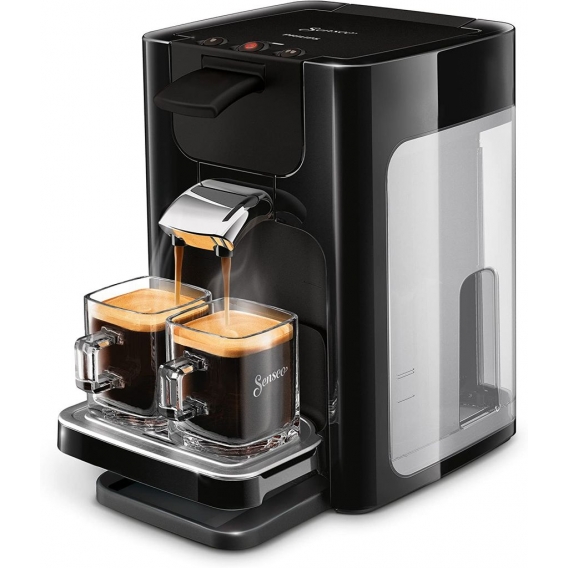 Philips HD7865/60 Senseo Quadrante Kaffeepadmaschine, Edelstahl, 1.2 Unknown_Modifier, Schwarz