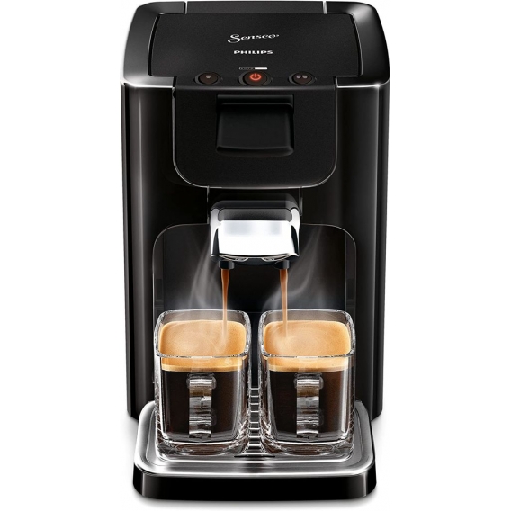 Philips HD7865/60 Senseo Quadrante Kaffeepadmaschine, Edelstahl, 1.2 Unknown_Modifier, Schwarz