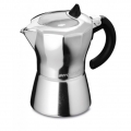 ESPRESSOKOCHER für 3 Tassen ALUMINIUM Espresso Maker Espressokanne AEROLATTE