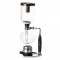 Siphon-Kaffeemaschine 3/5 Tassen Vakuum-Kaffeemaschine für Café-Bar-Küche-Büro Größe 160 x 110 x 360 mm