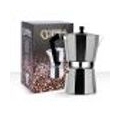 Kaffeemaschine - silber, 600ml- Gasbrenner