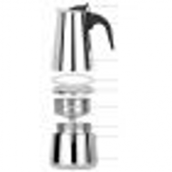 Kaffeemaschine - silber 100ml