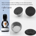 Edelstahl Fuellbare Kaffeekapseln Wiederverwendbares Kaffeekapsel-Tassenfilter-Set Kompatibel mit der DOLCE GUSTO EDG Lumio Seri