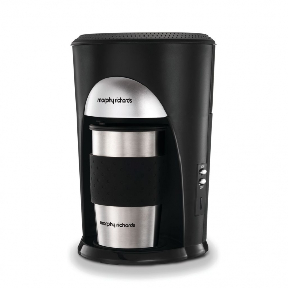 Morphy Richards 162740 - 0,35 l - Gemahlener Kaffee - Schwarz - Edelstahl Morphy Richards