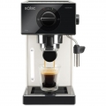 SOLAC Squissita Easy Ivory - Espressomaschine - 1050 W - 20 Riegel - Italienische Pumpe - Doppelcremesystem - Schwarz und Elfenb