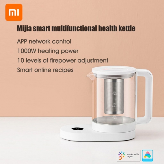 Xiaomi Mijia Smart Multifunktionaler Gesundheitskessel MYSH0E1ACM Elektrischer Mi-Topf Drahtlose Verbindung Mehrere Kochmodi Hoc