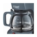 RUSSELL HOBBS Kaffeemaschine Filterkaffeemaschine Grau Textures Coffe Maker 975W