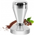 Edelstahl Kaffee Stempel Tamper 51mm Flat Base Grip Griff Bean Barista Espresso Tamper Druck Küchen Zubehör