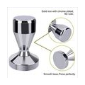 Kaffeemaschine Espresso Tamper Barista Kaffeepulver Bohnenpresse Edelstahl Flache Basis, 49mm