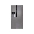 LG Side by Side Kühlschrank GSL 361 ICEZ, mit Wassertank, 179 cm hoch, 91,2 cm breit, Graphite,