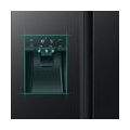 Hisense RS694N4TFE Kühl-/Gefrierkombination Side by Side  NOFROST Schwarz | electronic Touch Control | Ice Crusher | Wasserspend