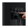 Hisense RS694N4TFE Kühl-/Gefrierkombination Side by Side  NOFROST Schwarz | electronic Touch Control | Ice Crusher | Wasserspend