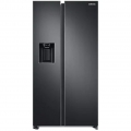 Samsung RS8000 Side-by-Side, 634 ℓ, Premium Black Steel RS6GA8521B1/EG