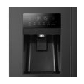 Haier HSR3918FIPB Side by Side - Black Wasser- und Eiswürfeldispenser, No Frost, XL-Slim Line