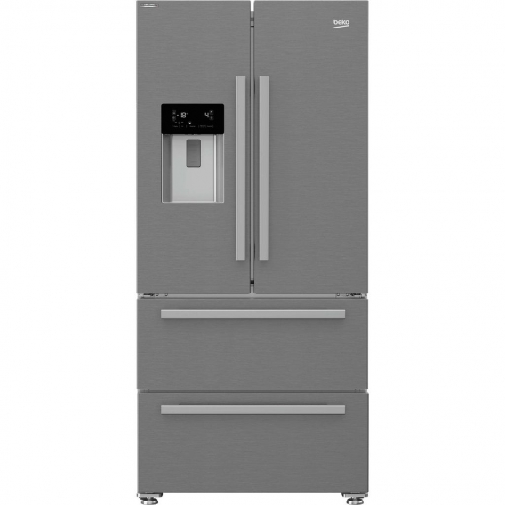 Beko GNE60530DXN Side-by-Side - Silber