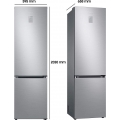 Samsung RB7300, Kühl-/Gefrierkombination, Premium Edelstahl Look, 203 cm, 390 ℓ RL38T775CS9/EG