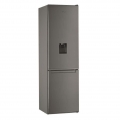 WHIRLPOOL - W7911IOXAQUA - Kombinierter Kühlschrank - 368 L - Total NoFrost - A + - B60cm x H201cm - Edelstahl