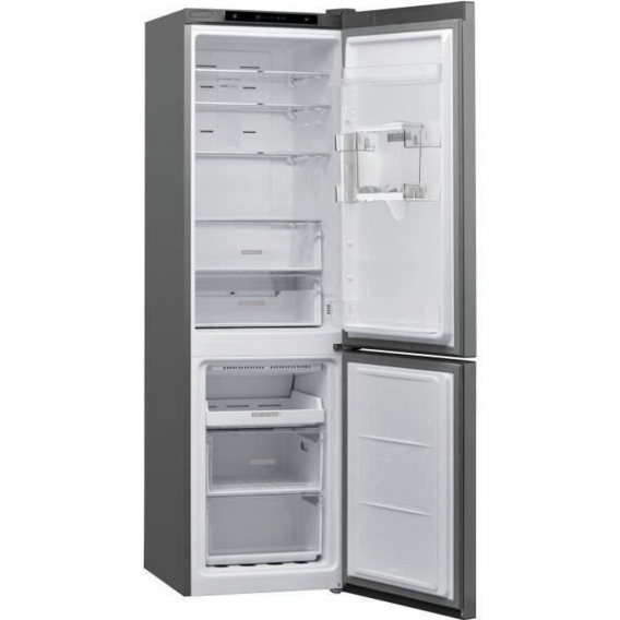 WHIRLPOOL - W7911IOXAQUA - Kombinierter Kühlschrank - 368 L - Total NoFrost - A + - B60cm x H201cm - Edelstahl