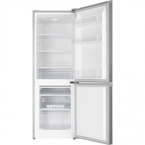 HISENSE RB224D4BDF - Gefrierschrank am Boden - 165 l (122 l + 43 l) - statische Kühlung - L 49,5 cm x H 143 cm - Silber