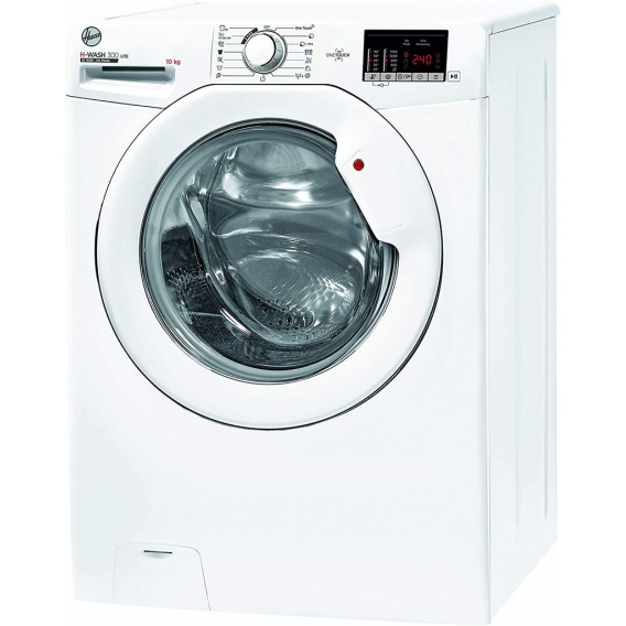 Hoover H-WASH 300 H3W4 4102DE/1-S Waschmaschine / 10 kg / 1400 U/Min / Smarte Bedienung mit NFC-Technologie / Symbolblende / min