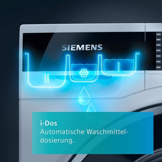 Siemens WM14VE43 iQ800 Waschmaschine / 9kg / A / 1400 U/min / i-Dos-Dosierung / Smart Home kompatibel via Home Connect / AntiFle