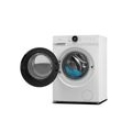 Midea MF200W80B-E Waschmaschine, 8KG Fassungsvermögen,  HealthGuard-System, Nachlegefunktion, 1400 U/min, Turbo Wash, Steam Care