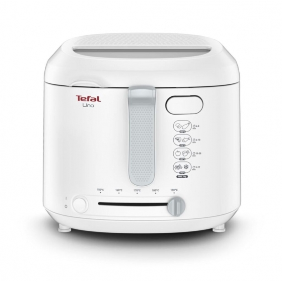 Tefal uno ff2031 Einzel-Fritteuse weiß