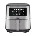 Kesser® XXL 5,5 Liter Heißluftfritteuse Edelstahl  | inkl.Brotbackkorb | 1700W Friteuse Fritteuse Airfryer | Touch Display | 8 P