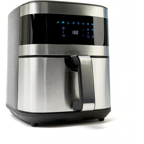 ALL EAZY HOME & KITCHEN Heißluftfritteuse XXL (5,5l) mit Touchscreen - Air Fryer (1500W) für Frittieren ohne Fett - 8 Programme,