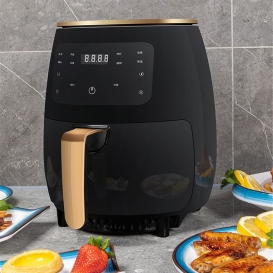 More about 4,5L Friteuse Heißluftfritteuse Fettfrei Heißluft Airfryer Ofen Grill BBQ Pommes black