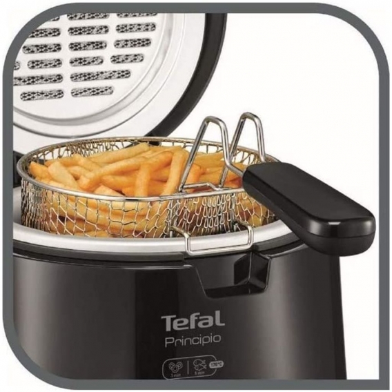 Tefal FF230831 Principio 2L Fritteuse - Schwarz