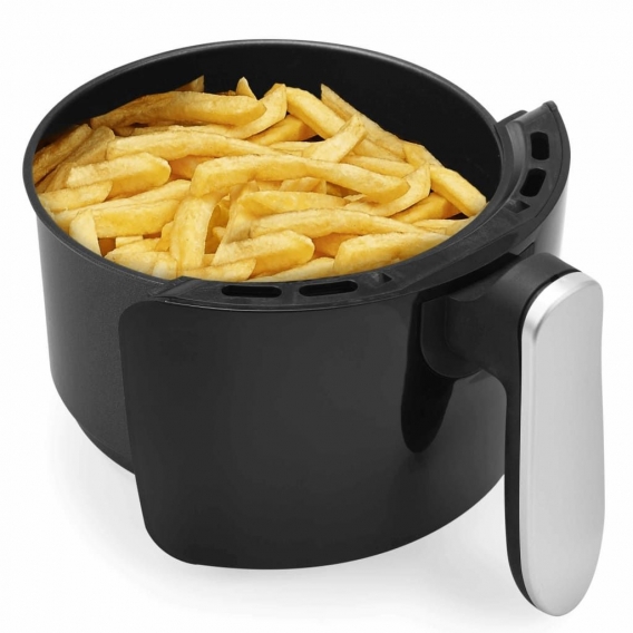 Tristar Heißluft-Fritteuse Mini Crispy 1000 W 2 L Schwarz