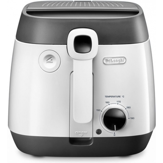 Delonghi FS 6055 Fritteuse, Farbe: Weiß/Grau