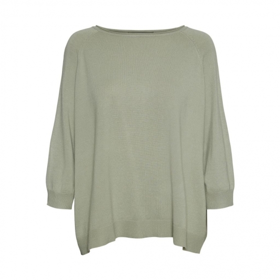 VMNELLIE GLORY 3/4 BOXY BLOUSE GA N, Größe:S, Farbe:255335|DESERT SAGE