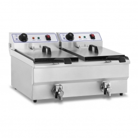 More about Royal Catering Elektro-Fritteuse - 2 x 16 Liter - 230 V