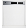 Beko Geschirrspüler DSN28431X, Breite 60 cm, teilintegriert