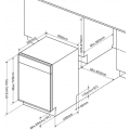 Amica EGSPV 593 910 vollintegrierter Geschirrspüler - 60 cm