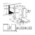 AEG Vollintegrierter-Geschirrspüler FSB53617Z / 60cm / AirDry - perfekte Trocknungsergebnisse / Besteckkorb / QuickSelect Displa