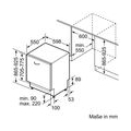 Siemens iQ300 SX63HX30AE Geschirrspüler 60 cm - Schwarz