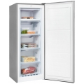 Exquisit Gefrierschrank GS5230-010E inoxlook | 165 l Nutzinhalt | Edelstahloptik