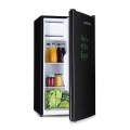 Klarstein Spitzbergen 83 Mini Kühlschrank - Kühlschrank 76 Liter mit beschreibbarer Tür, inkl. Marker, Minikühlschrank  5-stufig
