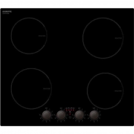 More about OCEANIC - TI4ZMA - Induktionsplatte - 4 Brenner - 6000 W - B58 cm x T52 cm - Chinesisches Glas