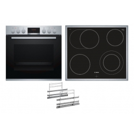 More about Bosch Einbau-Backofen-Set, HEA513BS2 + HEZ538S00 + NKN645GA1E HND411GS61