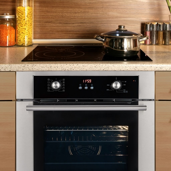 Backofen und Kochfeld SET8810KFS