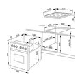 Amica EHC 12761 E - Keramik - 4 Zone(n) - Glaskeramik - Schwarz - 1700 W - Drehregler